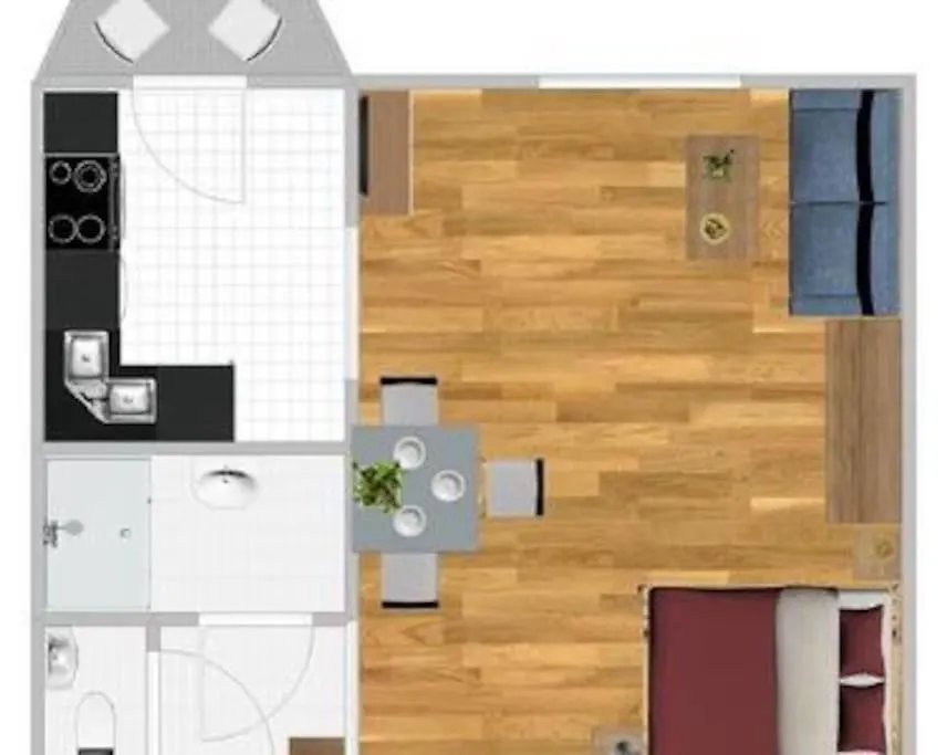 Beautiful & Peaceful Apartment With Cute Balcony Prague République tchèque